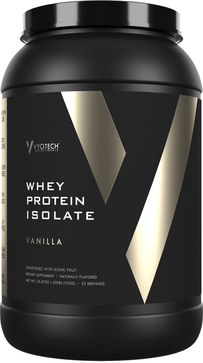 Whey Protein Isolate + Digestive Enzymes + Monkfruit